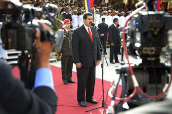 El presidente de Venezuela, Nicolás Maduro. (Leo RAMÍREZ/AFP PHOTO)