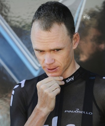 Christopher Froome. (Jean-Sebastien EVRARD/AFP) 