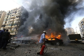 La explosión ha provocado numerosos daños materiales. (AFP PHOTO)