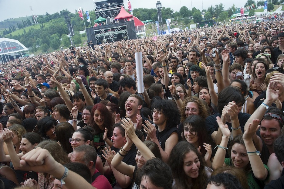 <strong>Ante todo, ganas de disfrutar.</strong>Pequeños o grandes nombres han sido jaleados por un público nutrido y entregado.