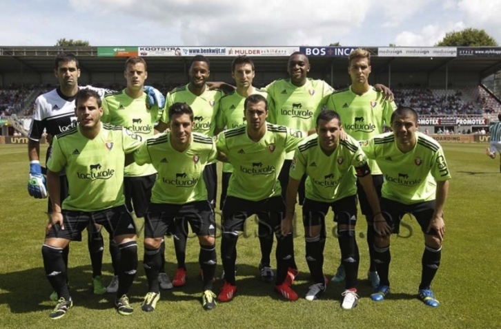 Primer once de Mendilibar esta pretemporada (OSASUNA.ES)