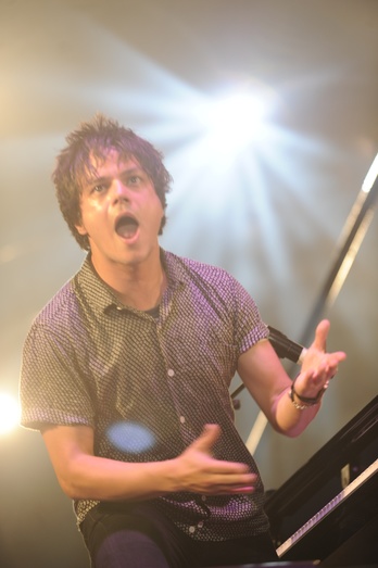 La actuación de Jamie Cullum (Jon URBE/ARGAZKI PRESS)