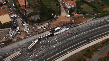 Imágen aérea del lugar en el que ha ocurrido el siniestro.  (AFP/AEROMEDIA 