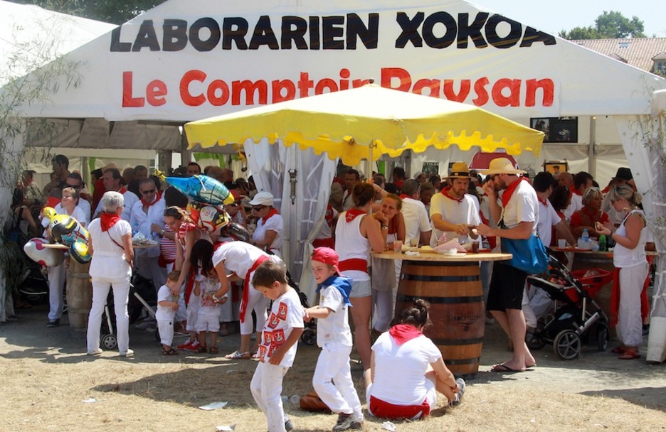 Laborarien Txokoak arrakasta izan du. (Bob EDME) Laborarien Txokoak arrakasta izan du. (Bob EDME)