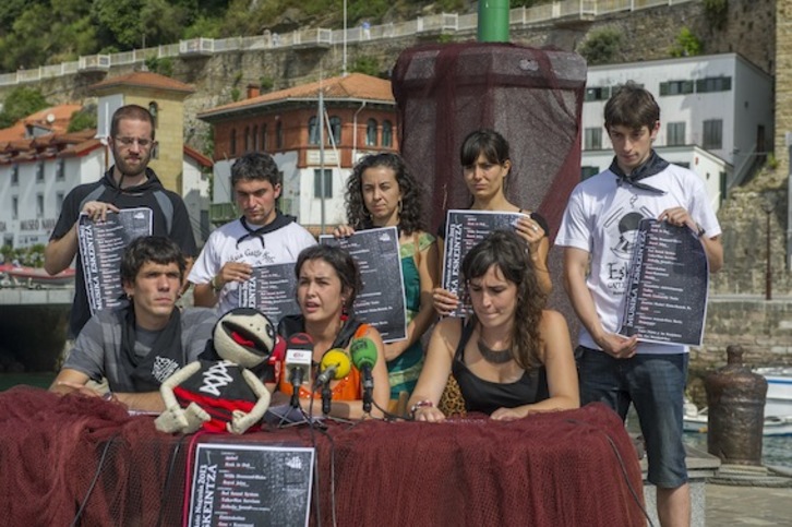 Aste Nagusiko egitarau osoa aurkeztu dute Piratek. (Gorka RUBIO/ARGAZKI PRESS)