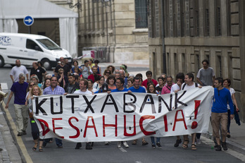Marcha de Kaleratzeak Stop Araba y ADI Vitalquiler. (Juanan RUIZ/ARGAZKI PRESS)