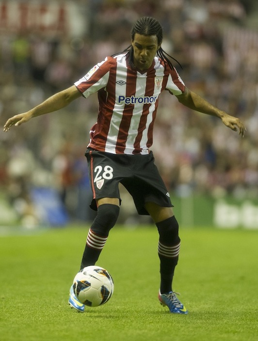 Jonas Ramalho jugará cedido en el Girona (Monika DEL VALLE / ARGAZKI PRESS)