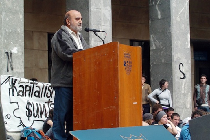 Pablo Gorostiaga, 2007an Laudion egin zen ekitaldi batean. (Jon HERNAEZ/ARGAZKI PRESS)