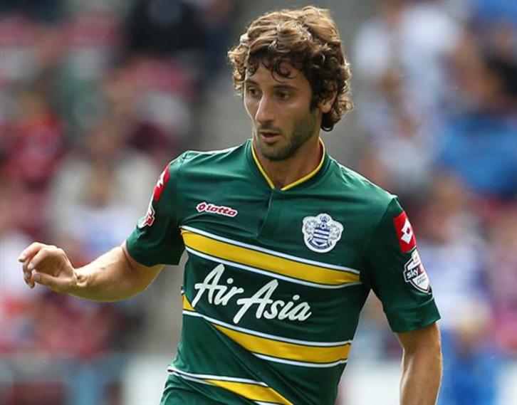 Esteban Granero erdilaria. (@OfficialQPR)