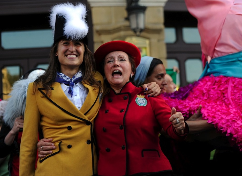 Iraia Iturregi eta Jone Artola (Marisol RAMIREZ / ARGAZKI PRESS)