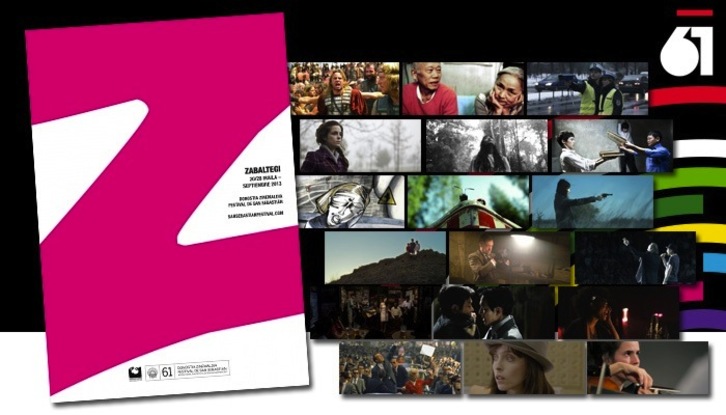 Cartel de Zabaltegi y fotogramas de los trabajos que se podrán ver. (ZINEMALDIA)