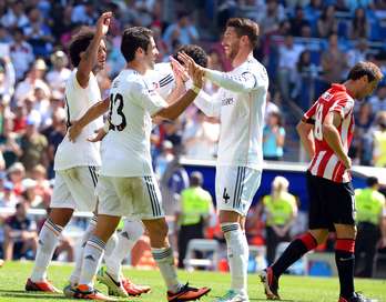 Iscok bi gol egin dizkio Athletici. (Gerard JULIEN / AFP)