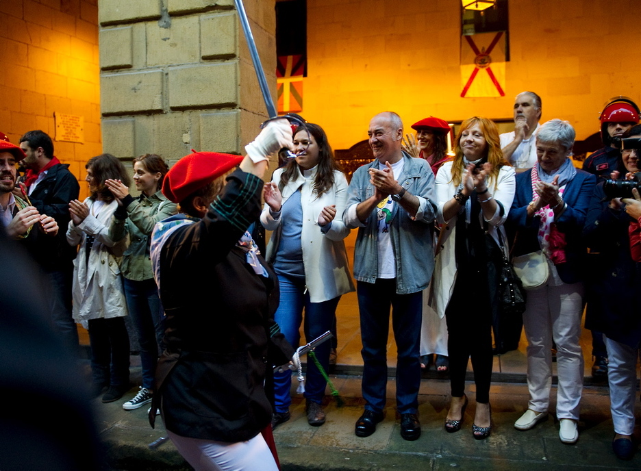 Martin Garitano Gipzukoako ahaldun nagusia Hondarribian izan da. (Idoia ZABALETA / ARGAZKI PRESS) Martin Garitano Gipzukoako ahaldun nagusia Hondarribian izan da. (Idoia ZABALETA / ARGAZKI PRESS)