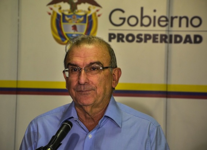 Humberto de la Calle, en una imagen de archivo. (Adalberto ROQUE/AFP PHOTO)