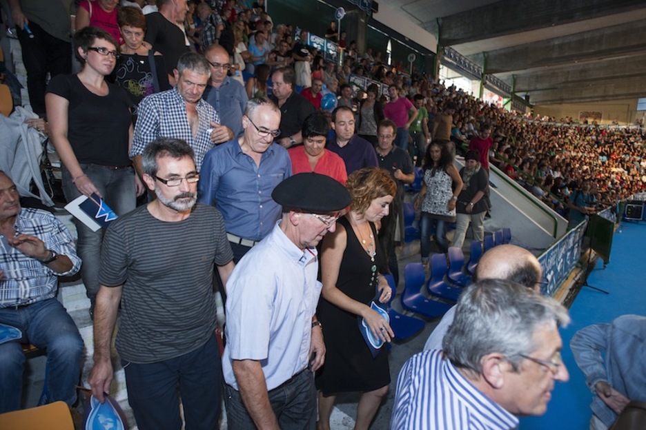 Eragile ugariren babesa jaso du Anaitasunako ekitaldiak. (Iñigo URIZ/ARGAZKI PRESS) Eragile ugariren babesa jaso du Anaitasunako ekitaldiak. (Iñigo URIZ/ARGAZKI PRESS)