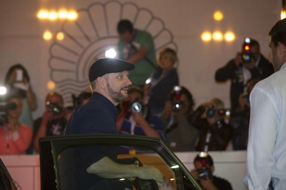 ‘Futbolin’ filmea aurkeztuko duen Juan Jose Campanella zuzenari argentinarra. (Gorka RUBIO/ARGAZKI PRESS) ‘Futbolin’ filmea aurkeztuko duen Juan Jose Campanella zuzenari argentinarra. (Gorka RUBIO/ARGAZKI PRESS)