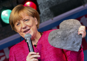 Angela Merkel. (Jens BUETNER / AFP)