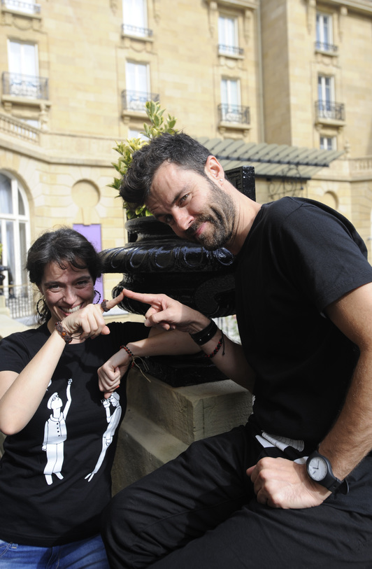 Amaia y Asier Merino. (Jagoba MANTEROLA / ARGAZKI PRESS)
