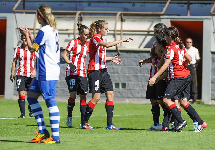 Athleticek garaipen erosoa eskuratu du Espanyolen kontra. (Luis JAUREGIALTZO / ARGAZKI PRESS)