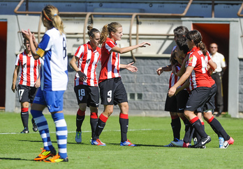 Athleticek garaipen erosoa eskuratu du Espanyolen kontra. (Luis JAUREGIALTZO / ARGAZKI PRESS)