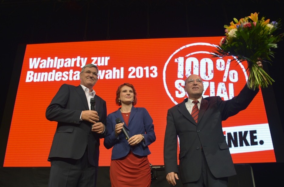 Die Linke podría fomentar una alternativa de izquierdas en torno a los socialdemócratas y los verdes, pero ya han descartado esa posibilidad. (Ole SPATA / AFP) Die Linke podría fomentar una alternativa de izquierdas en torno a los socialdemócratas y los verdes, pero ya han descartado esa posibilidad. (Ole SPATA / AFP)