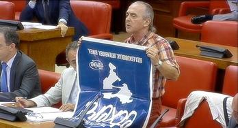 Sabino Cuadra, este martes en el Congreso. (@amaiurinfo)