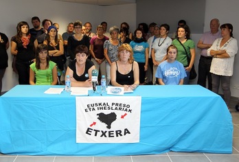 Herrira mugimenduak Baionan egin du agerraldia. (Bob EDME)