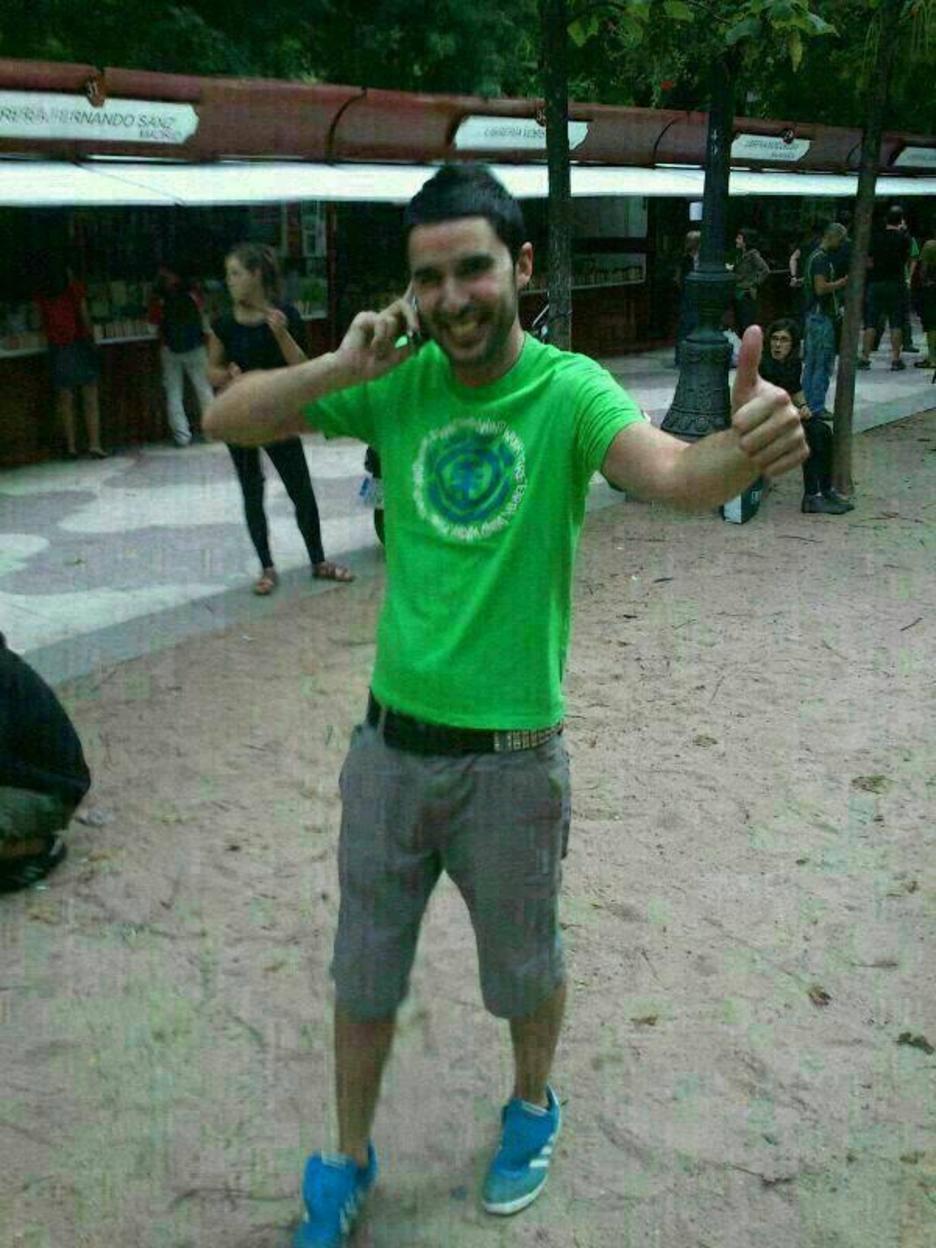 Beñat Zarrabeitia, Audientzia Nazional espainoletik atera berri. (@AspuruAgorria)