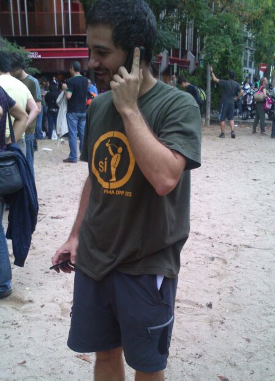 Ekain Zubizarreta, Audientzia Nazional atarian. (@mungiaamnistia)