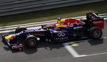 Sebastian Vettel, piloto de Red Bull. (Nicolas ASFOURI/AFP PHOTO)