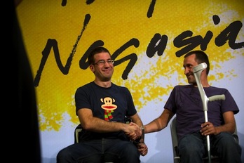 Beñat Ugartetxea, Laburu zoriontzen. (Juan Carlos RUIZ/ARGAZKI PRESS)