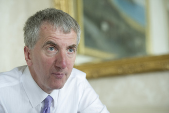 Máirtín ó Muilleoir, alcalde de Belfast. (Jon URBE/ARGAZKI PRESS)