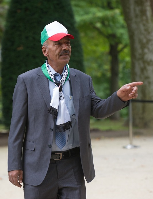 Abdallah Saleh, alcalde de Banizid al Sharkia. (Andoni CANELLADA/ARGAZKI PRESS)