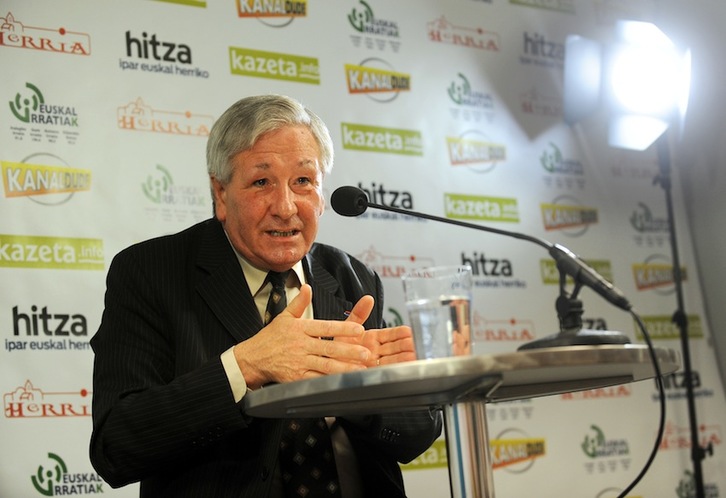 Frantxua Maitia, artxiboko irudian. (Gaizka IROZ)