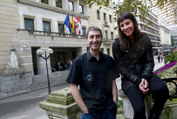 Ibon Meñika y Nagore García. 8Marisol RAMIREZ / ARGAZKI PRESS)