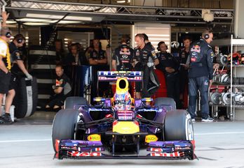 Webber izan da azkarrena. (Toshifumi KITAMURA / AFP)