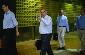 Humberto de la Calle, en una imagen tomada en La Habana a principios de octubre. (Adalberto ROQUE/AFP)