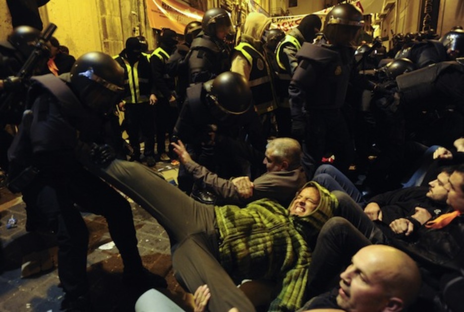 La Policía española ha necesitado unos pocos minutos para llegar hasta Luis Goñi. (Jagoba MANTEROLA/ARGAZKI PRESS)