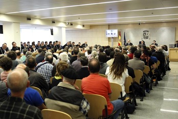 Vista geneal de la sala. (POOL EFE)