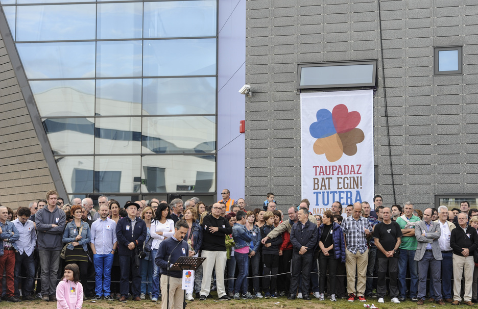 Ordezkari politiko andana izan dira Nafarroa Oinez-en. (Jagoba MANTEROLA / ARGAZKI PRESS)