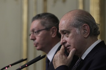 Gallardón y Fernández Díaz. (NAIZ.INFO)
