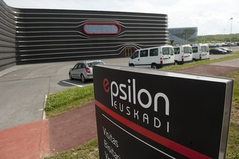 Instalaciones de Epsilon en el Parque Tecnológico de Gasteiz. (Raúl BOGAJO / ARGAZKI PRESS)