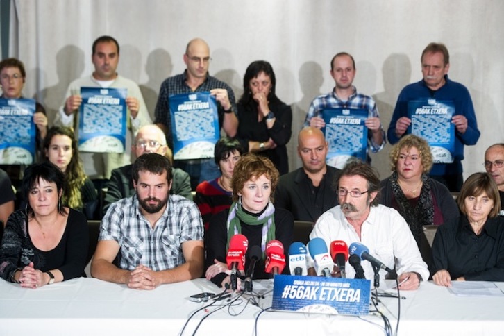 Comparecencia de agentes políticos, sociales y sindicales en Iruñea. (Iñigo URIZ/ARGAZKI PRESS)