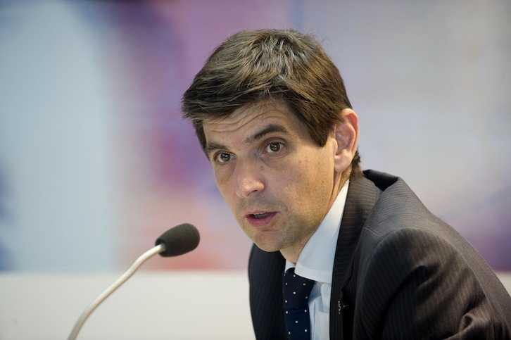 Alfonso Fernández de Trocóniz, presidente del Alavés. (Raúl BOGAJO / ARGAZKI PRESS)