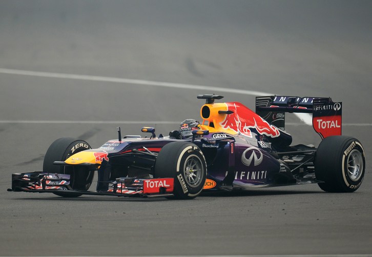 Vettel azkarrena izan da Indian. (Roberto SCHMIDT / AFP)