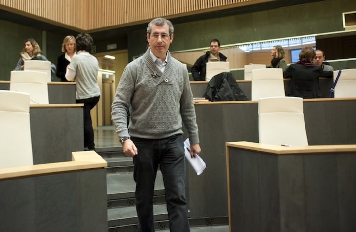 Markel Olano, portavoz del PNV en las Juntas de Gipuzkoa. (Juan Carlos RUIZ / ARGAZKI PRESS)