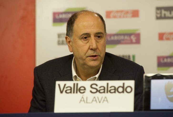 Josean Querejeta, presidente del grupo Baskonia-Alavés. (Raúl BOGAJO / ARGAZKI PRESS)