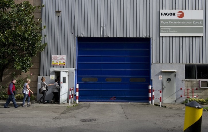 Una de las plantas de Fagro Electrodomésticos. (Raúl BOGAJO / ARGAZKI PRESS)