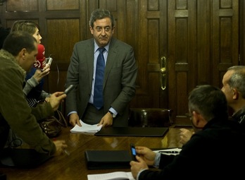 Javier Zaragoza, fiscal jefe de la Audiencia Nacional. (Luis JAUREGIALTZO / ARGAZKI PRESS)