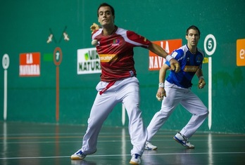 Oinatz Bengoetxea ha dominado el encuentro de principio a fin. (Andoni CANELLADA/ARGAZKI PRESS)